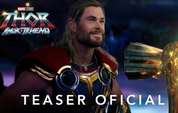¡Mirá el sorprendente tráiler de "Thor: Amor y Trueno"!