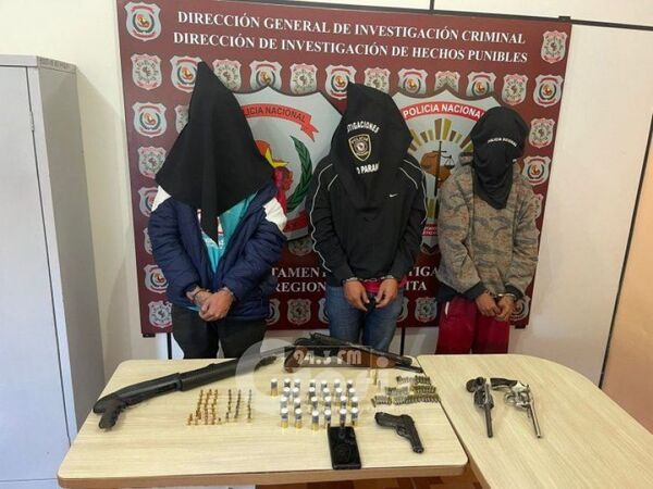 Policía frustra intento de robo y secuestro en Alto Paraná y detiene a varias personas