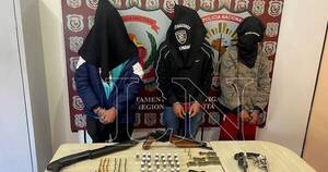 La Nación / Detienen a banda que intentó hacer secuestro