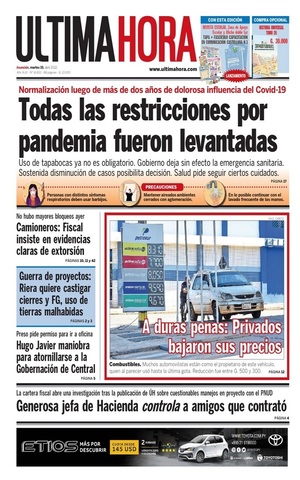 Portadas de este martes 19 de abril de 2022