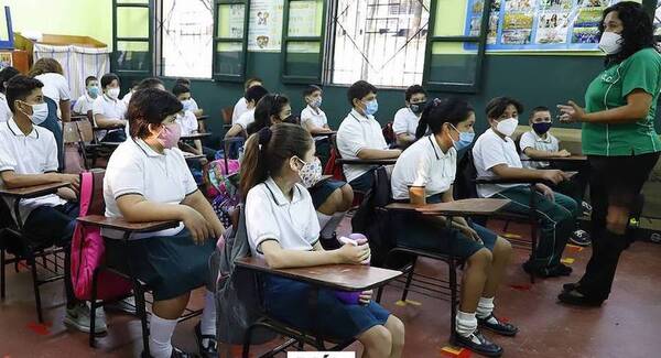 ALUMNOS PODRÁN ESTAR SIN MASCARILLAS AL AIRE LIBRE - Itapúa Noticias