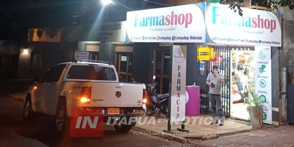 ASALTAN FARMACIA EN OBLIGADO - Itapúa Noticias
