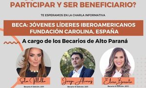 Realizarán hoy charla sobre Beca Fundación Carolina, España