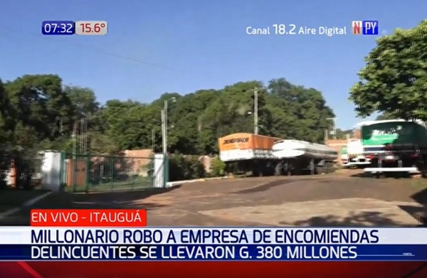 Roban G. 380 millones de empresa transportadora