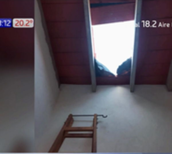 Ingresan por el techo para robar en vivienda en Areguá - Paraguay.com