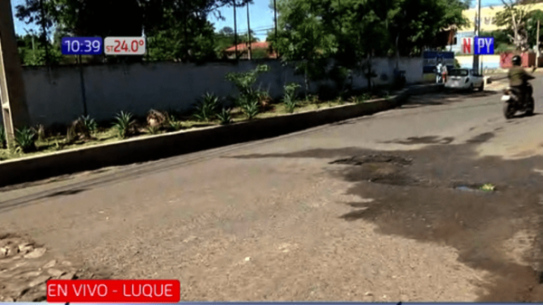Baches opacan avenida América de Luque - PARAGUAYPE.COM
