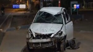 Aparatoso accidente de tránsito en Capiatá | Noticias Paraguay
