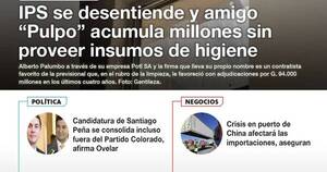 La Nación / LN PM: Las noticias más relevantes de la siesta del 19 de abril