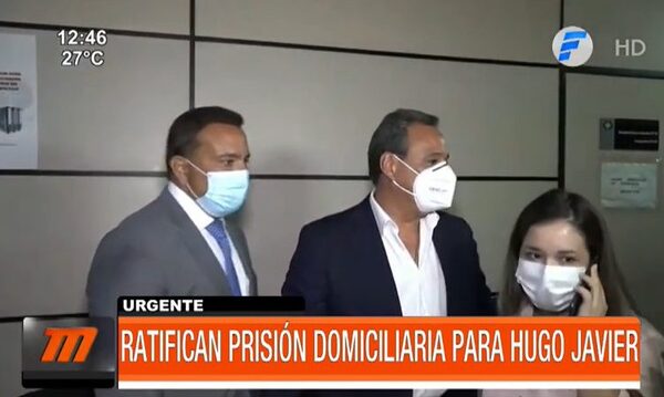 Ratifican prisión domiciliaria para Hugo Javier | Telefuturo