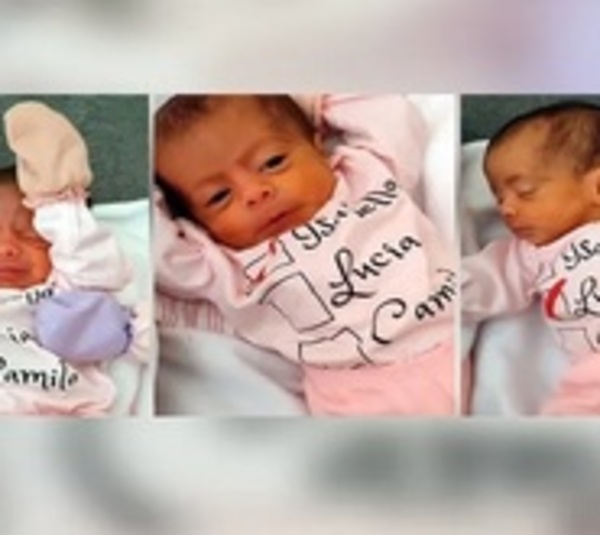 Trillizas idénticas ya están en casa - Paraguay.com
