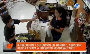 Persecución y detención en Asunción | Telefuturo
