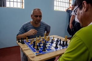 Exitosas competencias de ajedrez y damas entre personas privadas de libertad de UPIE
