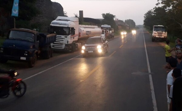 No existe ningún bloqueo en ruta de Tobatí | 1000 Noticias