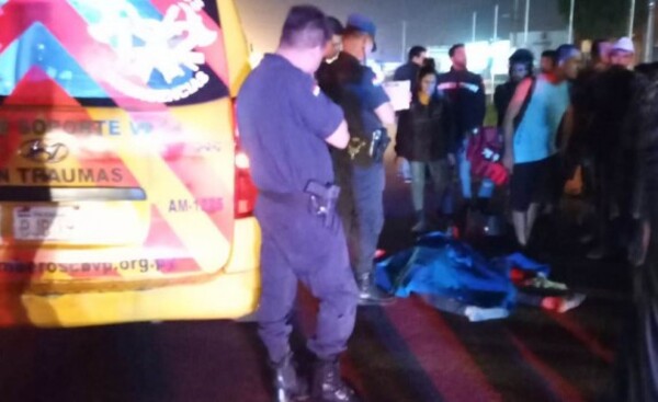 Quincuagenaria muere arrollada por un automóvil en el Km 11 de CDE