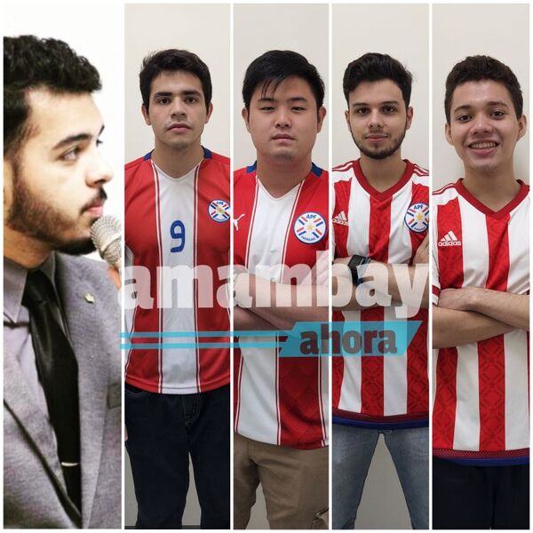 Pedrojuanino lidera equipo de estudiantes Paraguayos en Taiwán para competencia mundial