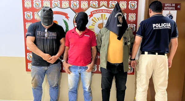 Detuvieron a tres hombres armados que habrían robado equipos informáticos en CDE - Megacadena — Últimas Noticias de Paraguay