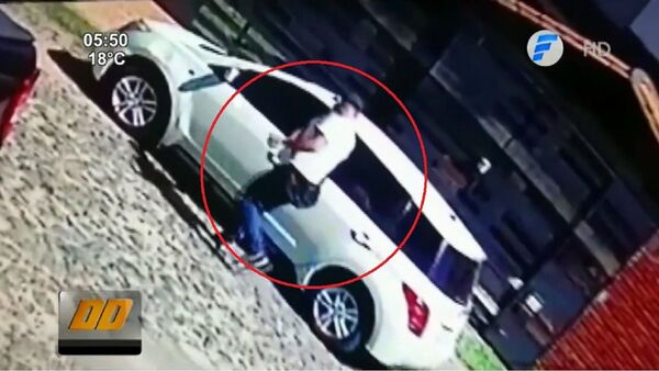 Solitario delincuente roba un auto en menos de 15 segundos en Asunción