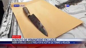 Hombre mata de varias puñaladas a su pareja en Luque