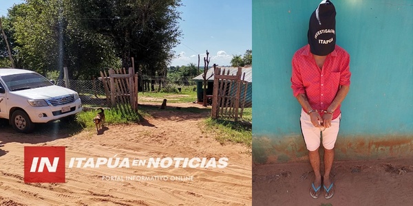 ALLANAMIENTO Y DETENCIÓN TRAS ROBO AGRAVADO - Itapúa Noticias