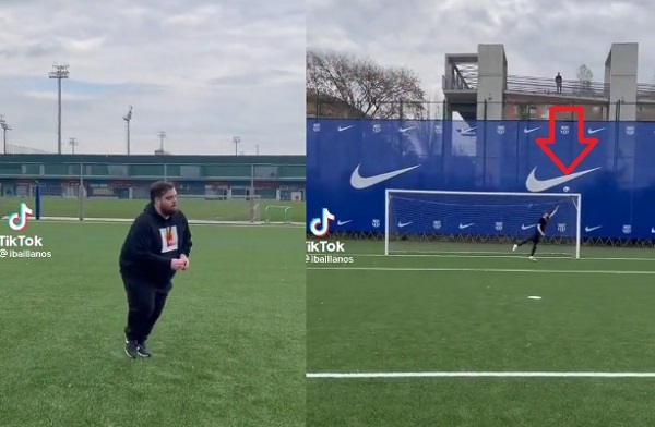 Ibai sorprende con un golazo al ángulo - La Prensa Futbolera