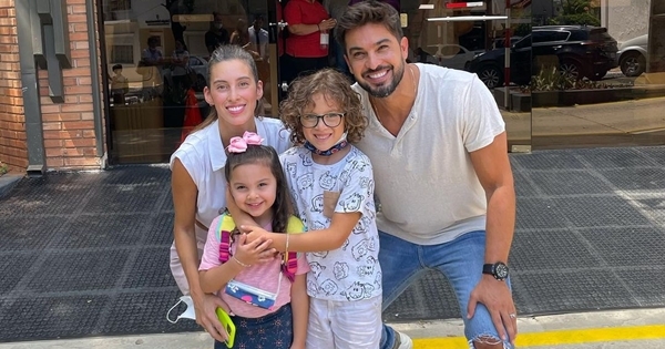 Benicio, el hijo de Carlitos Ortellado y Gi Lesme, está de parabienes