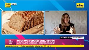 Mitos más comunes en nutrición - Ensiestados - ABC Color