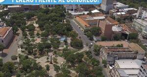 La Nación / Concejala propone recuperar plazas frente al Congreso a favor del municipio de Asunción