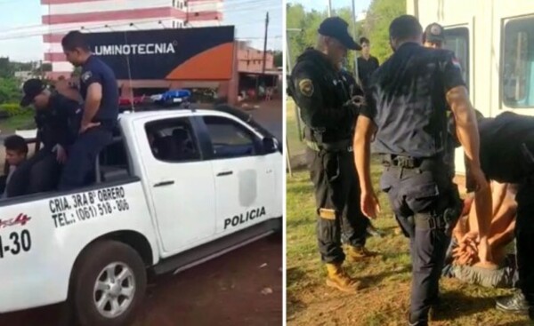 Capturan a ladrón tras intentar robar moto de un PMT