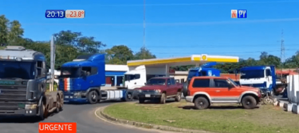 Camioneros anuncian paro nacional desde primeras horas de este jueves - PARAGUAYPE.COM