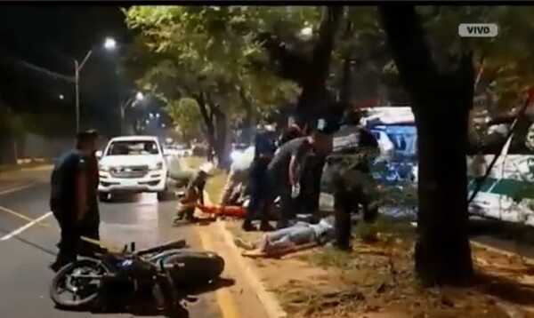 Diario HOY | Grave accidente frente a la UNA, tránsito está cerrado