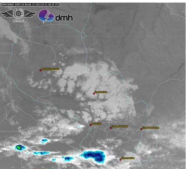 Sistema de tormentas ingresa desde el Sur y se irá extendiendo - Radio Imperio