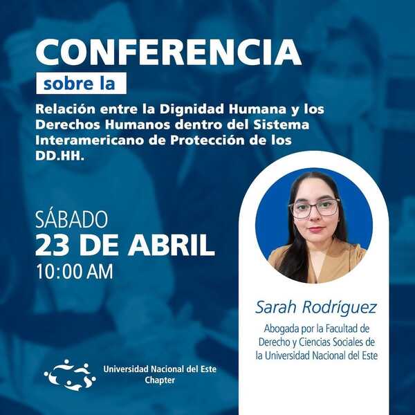 Invitan a Conferencia virtual sobre Derechos y Dignidad Humana - La Clave