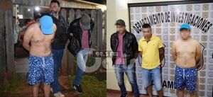 Varios detenidos en Pedro Juan vinculados a robo de camioneta en Ponta Porã