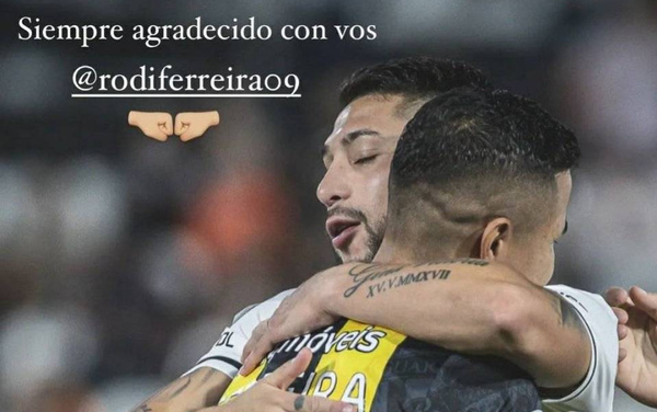 Crónica / La emotiva razón por la que el "Tucu" abrazó y agradeció a Rodi Ferrreira