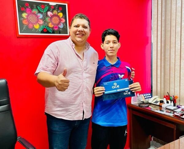 Tras gestiones de Juancho Acosta, mesatenista Pedrojuanino ira al sudamericano de Peru