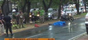 San Lorenzo: Accidente fatal frente a la UNA - SNT