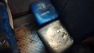 Crónica / [VIDEO] En la línea 56 llovía más adentro que afuera