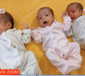 Madre de trillizas explica como identifica a las bebés - Paraguay.com