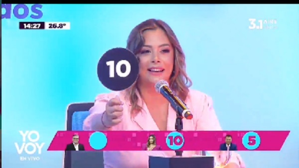 La “Ira” se llevó el primer 10 de Larissa en el programa Yo Voy - Te Cuento Paraguay