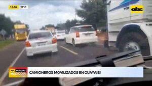 Guayaybí: Prolongado cierre de ruta en la rotonda de la Calle 6 Mil - ABC Noticias - ABC Color