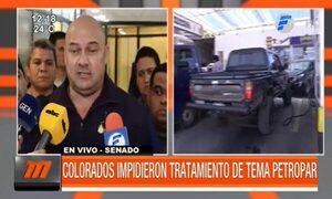 Colorados impidieron tratamiento de tema Petropar | Telefuturo