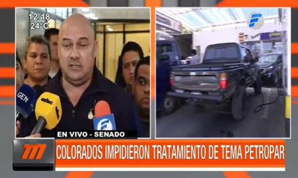 Colorados impidieron tratamiento de tema Petropar | Telefuturo