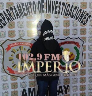 Imputan a brasileño detenido con revólver y gas lacrimogeno en la vía pública - Radio Imperio