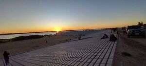 Se acabó el dinero sin que termine primera etapa de la costanera de Pilar - Nacionales - ABC Color