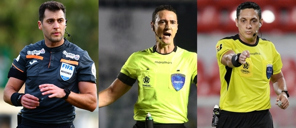 Árbitros para los encuentros de equipos paraguayos