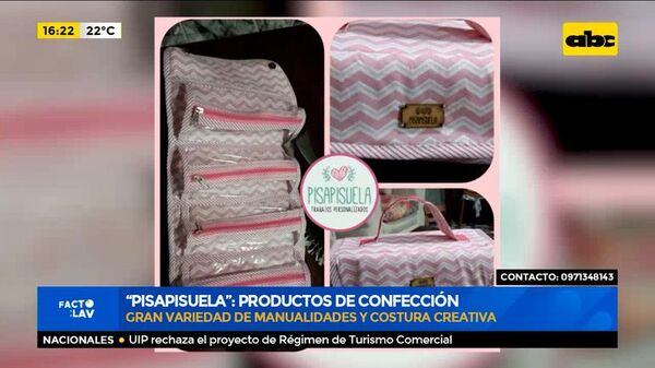 “Pisapisuela Manualidades”: Gran variedad en productos de confección y costura creativa - Factor Clave - ABC Color