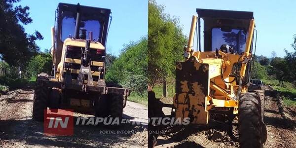 MUNICIPALIDAD DE ALTO VERA PRIORIZA REPARACIÒN DE CAMINOS VECINALES  - Itapúa Noticias