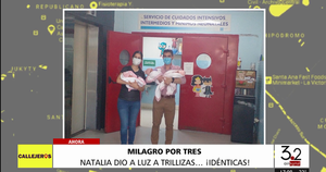 Mamá de trillizas idénticas: “Mañana ya cumplen un mes; estoy entusiasmada”