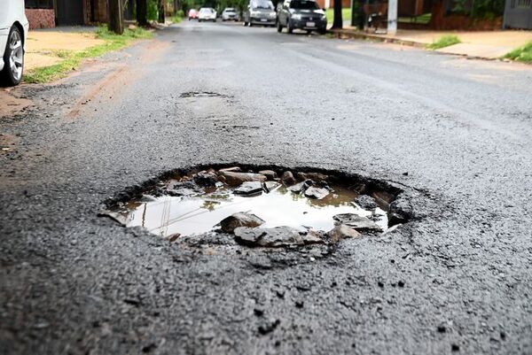 El desastroso estado de la ciudad se evidencia con las lluvias en Asunción - Nacionales - ABC Color