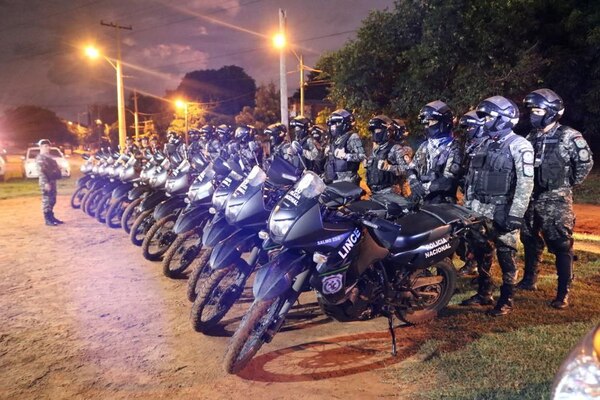 Diario HOY | Impulsan operativo policial en el área Central con apoyo del Grupo Lince